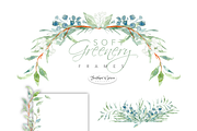 Watercolor Greenery & Wreaths, an Illustration by Feather Grace Designs (Thumbnail 3 of 11)
