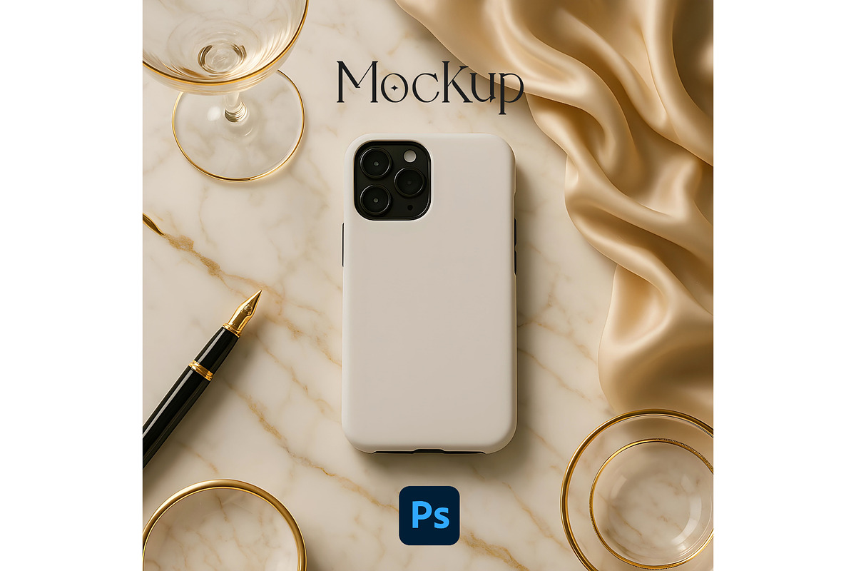 iPhone Tough Phone Case Mockup, an iPhone Mockup by UrbanMockupsStore (Photo 1 of 4)