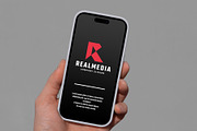 Real Media Letter R Logo, a Branding & Logo Template by Design_Planet (Thumbnail 2 of 2)