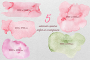 Pink peony flowers watercolor, an Illustration by Artcard Watercolor (Thumbnail 3 of 6)