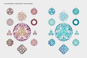 Celtic Patterns Vector Pack