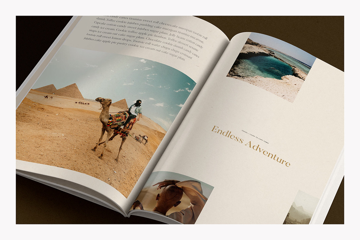 AURORA / Lifestyle Magazine Template, a Magazine Template by Circular (Photo 4 of 10)
