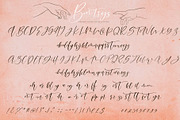 Bomtrys Script Font & Illustrations, a Script Font by CallMeStasia (Thumbnail 12 of 13)