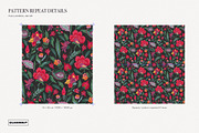 Sari Chintz Asian Ethnic Pattern, a Pattern Graphic by likorbut (Thumbnail 3 of 11)
