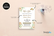Creamy Rose Wedding Invitation Temp, an Invitation Template by Snapybiz (Thumbnail 6 of 9)