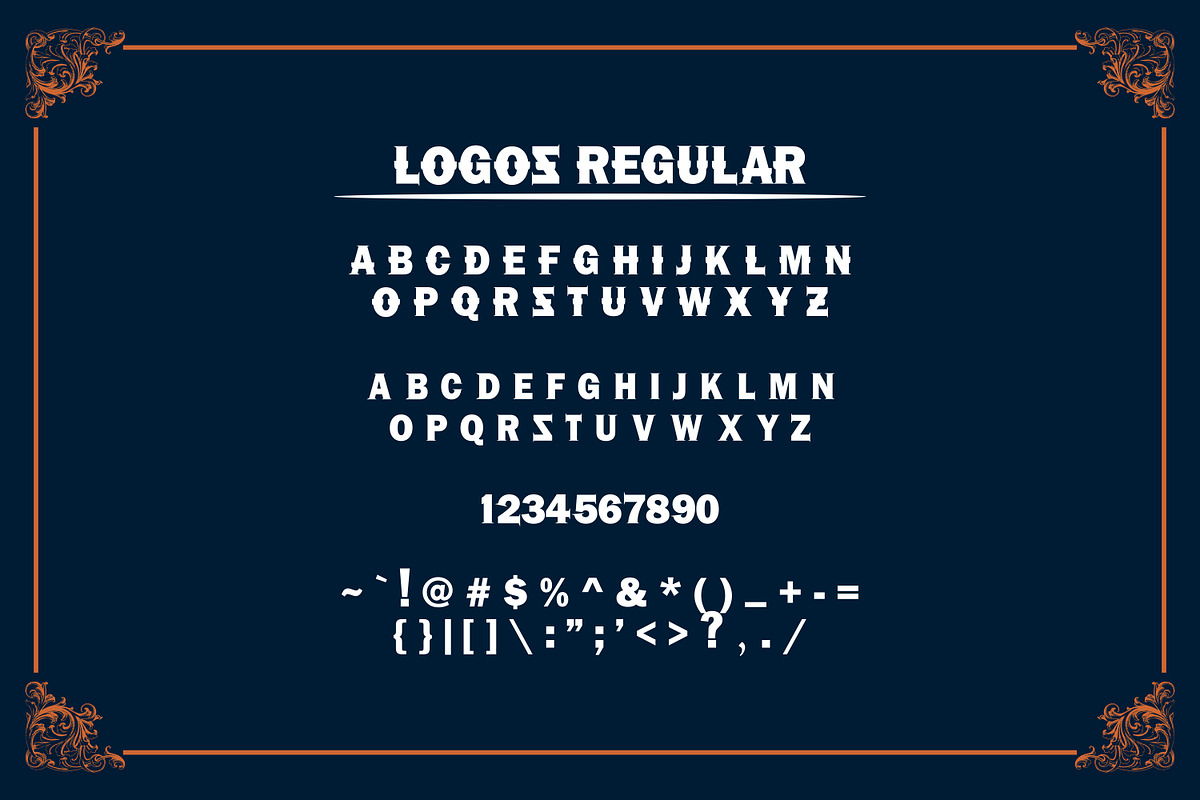 LOGOS | 5 Font + Bonus preview 7