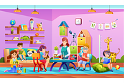 Kids Kindergarten Collection, an Education Illustration by YG Studio (Thumbnail 6 of 11)