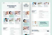 Dental Clinic Website UI Figma, an UI Kit Template by peterdraw (Thumbnail 4 of 7)
