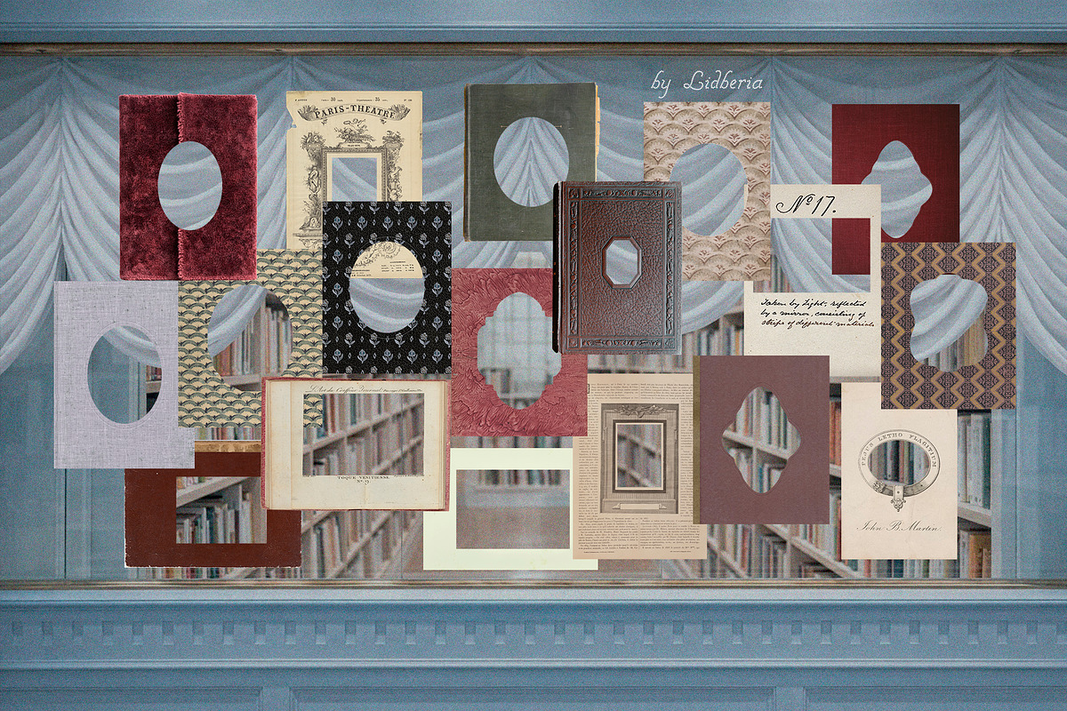 The Poetcore Study Paper & Collage, an Object Graphic by Lidberia (Photo 6 of 11)