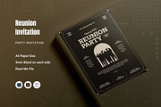 Reunion Party Invitation, an Invitation Template by Fannan Studio (Thumbnail 1 of 2)