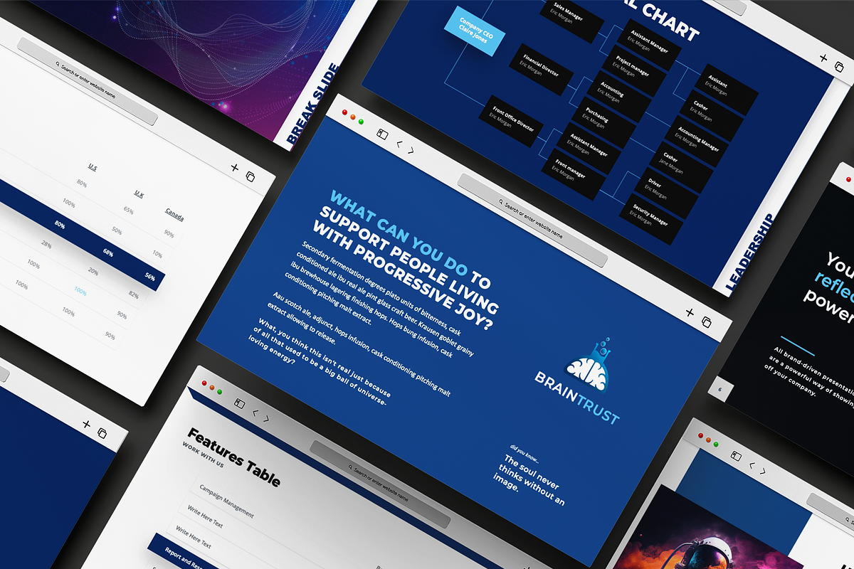 UX Pitch Report Slides - PowerPoint, a Presentation Template by Bryant Design (Photo 10 of 11)