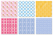 Retro Seamless Pattern Bundle, a Pattern Graphic by Dream Creation (Thumbnail 2 of 6)