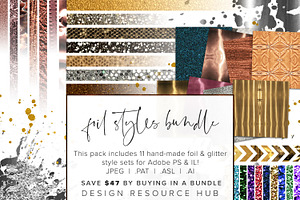 Photoshop Metallic Layer Styles