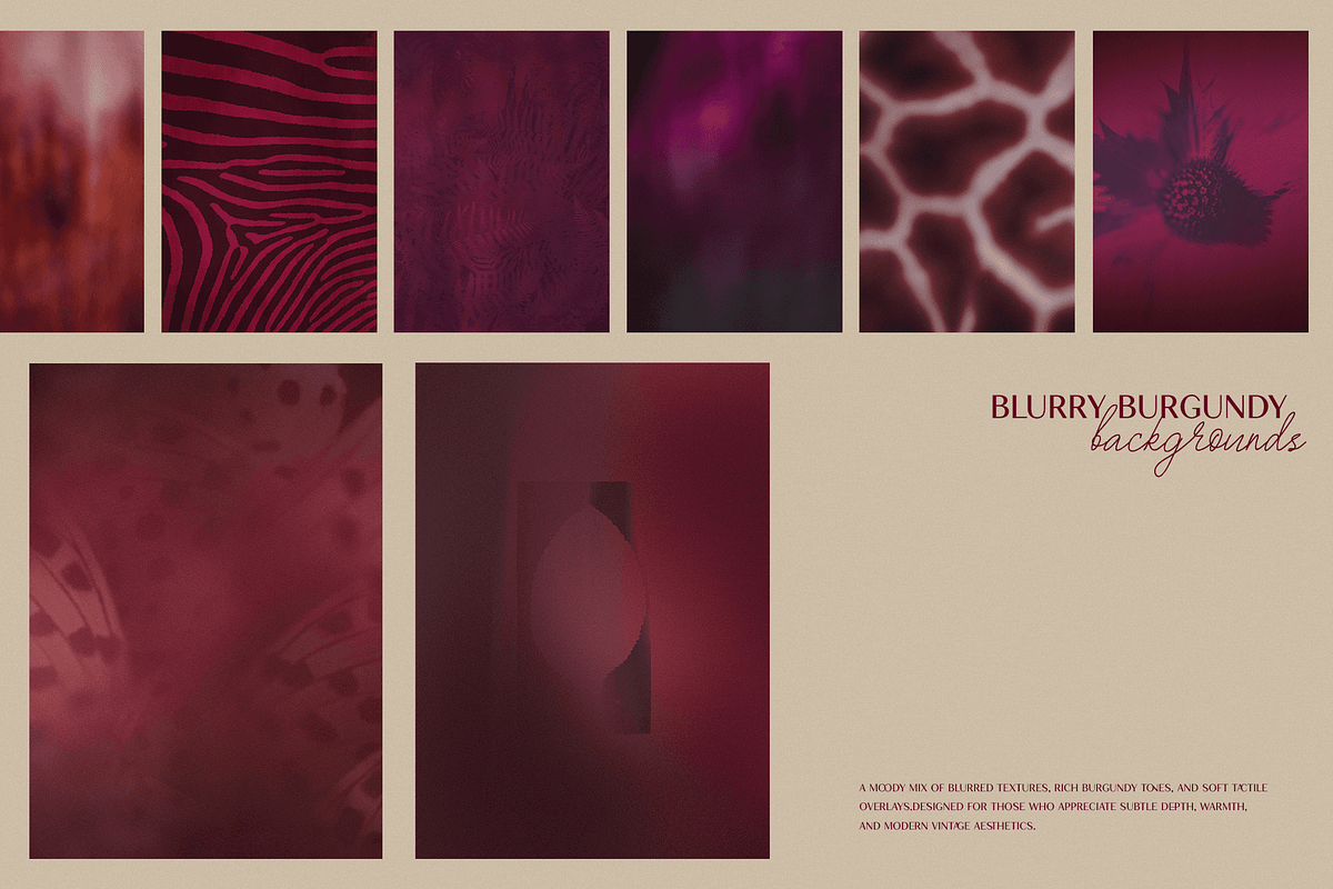 Blurry Burgundy Backgrounds, a Background Graphic by DigARTbyHavroshka (Photo 2 of 8)