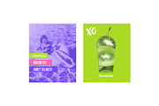 Neon Style Social Media Post Set, a Social Media Template by McLittle Stock (Thumbnail 3 of 3)