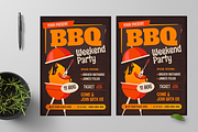 BBQ Weekend Party Flyer, a Flyer Template by Annora Studio (Thumbnail 2 of 6)