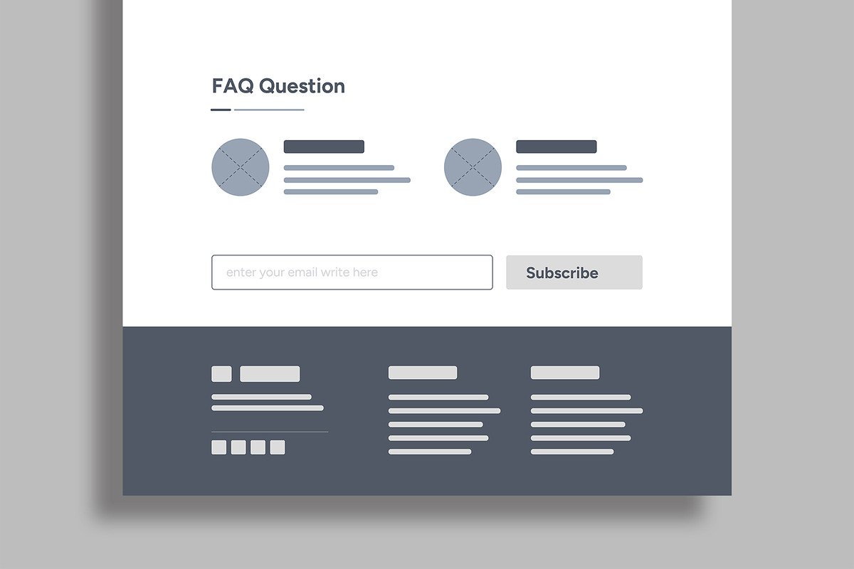 Architecture Landing Page Wireframe, a Wireframe Template by MightyDesign (Photo 6 of 9)