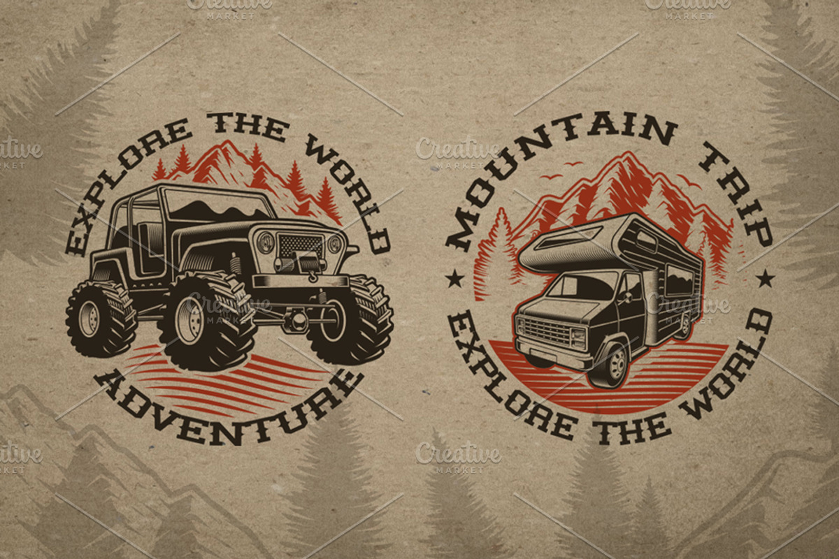Hot Rod Vector Illustrations Bundle, an Illustration by Natali_ (Photo 2 of 7)
