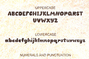 TeddyBear - handcrafted font, a Font by Mallinka (Thumbnail 5 of 5)