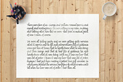 Adjika Handwritten Script, a Script Font by lissius (Thumbnail 7 of 8)