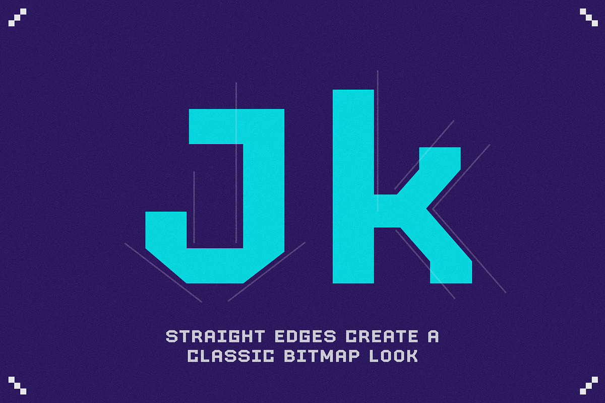 RETRO 86 Old School Computer Font preview 3