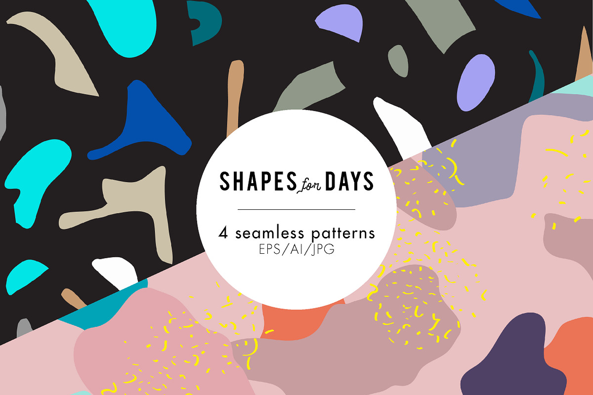 Shapes for Days, a Pattern Graphic by Studio.lize (Photo 1 of 6)