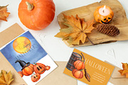 Watercolor Halloween illustrations, a Seasonal Illustration by DamriNa art (Thumbnail 2 of 6)