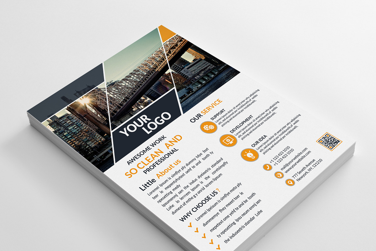 Flyer, a Flyer Template by Genereux Art (Photo 3 of 4)