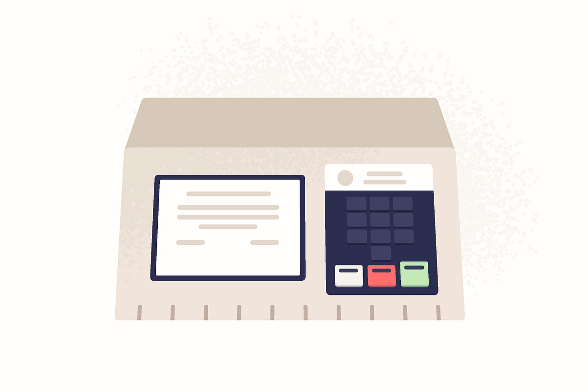 Brazilian electronic voting urn, a Technology Illustration by Good Studio (Photo 2 of 3)