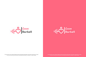 Love Barbell Gym Logo Design Icon, a Branding & Logo Template by Morvana Crew