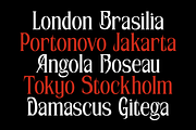 Chronothell Condensed Display, a Serif Font by Haps Space (Thumbnail 4 of 21)