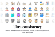 LineQueen Icons, an Outline Icon by PixelBazaar (Thumbnail 4 of 8)