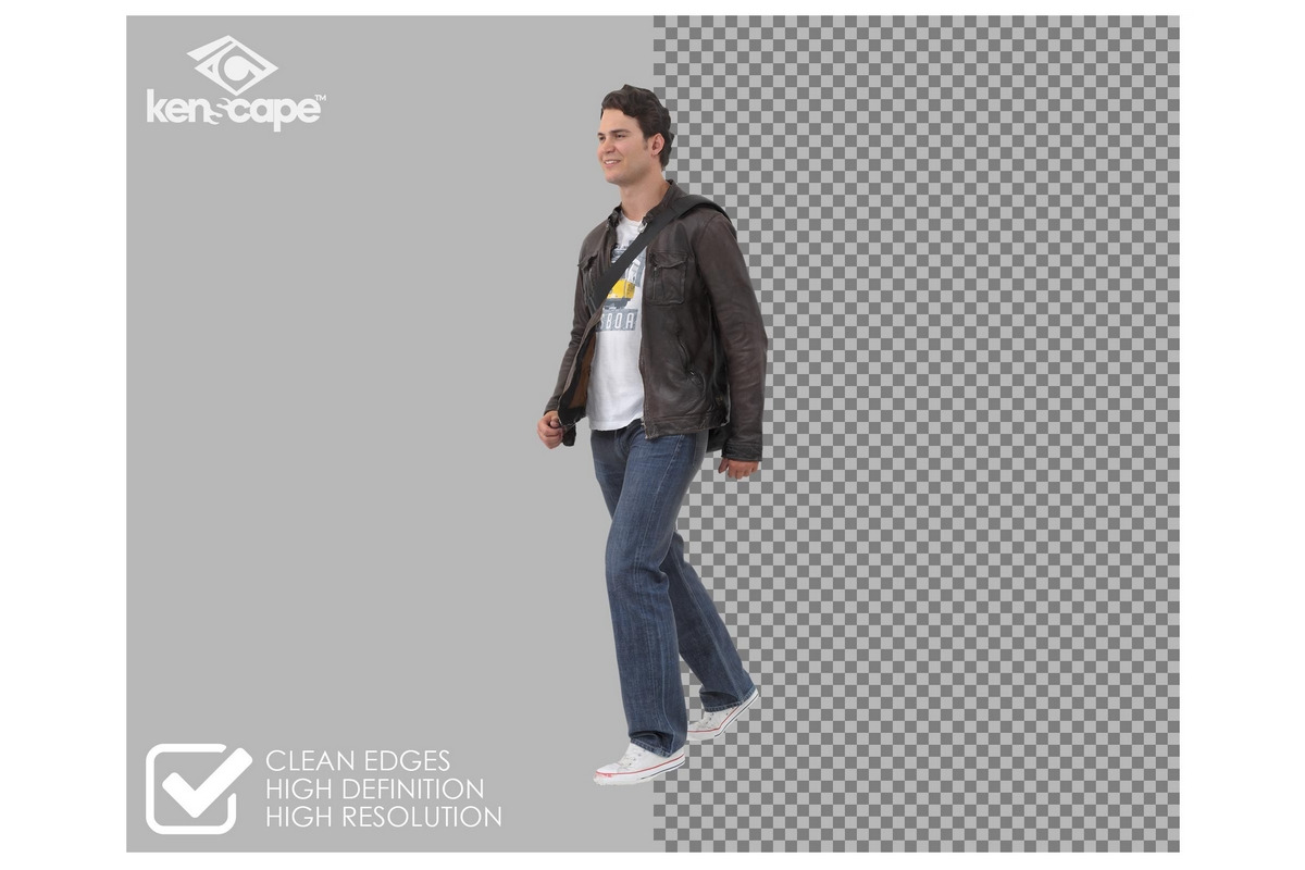 60 Walking People Photo Overlays, a Person Photo by KenScape (Photo 2 of 3)