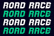 Driftrot - Sporty Display Font, a Handwritten Font by AQR Studio (Thumbnail 12 of 12)