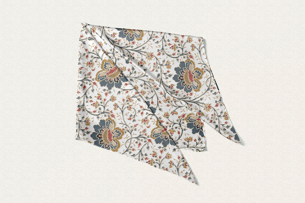 Ethnic Floral Seamless Pattern, a Pattern Graphic by StudioGlouna (Photo 4 of 10)