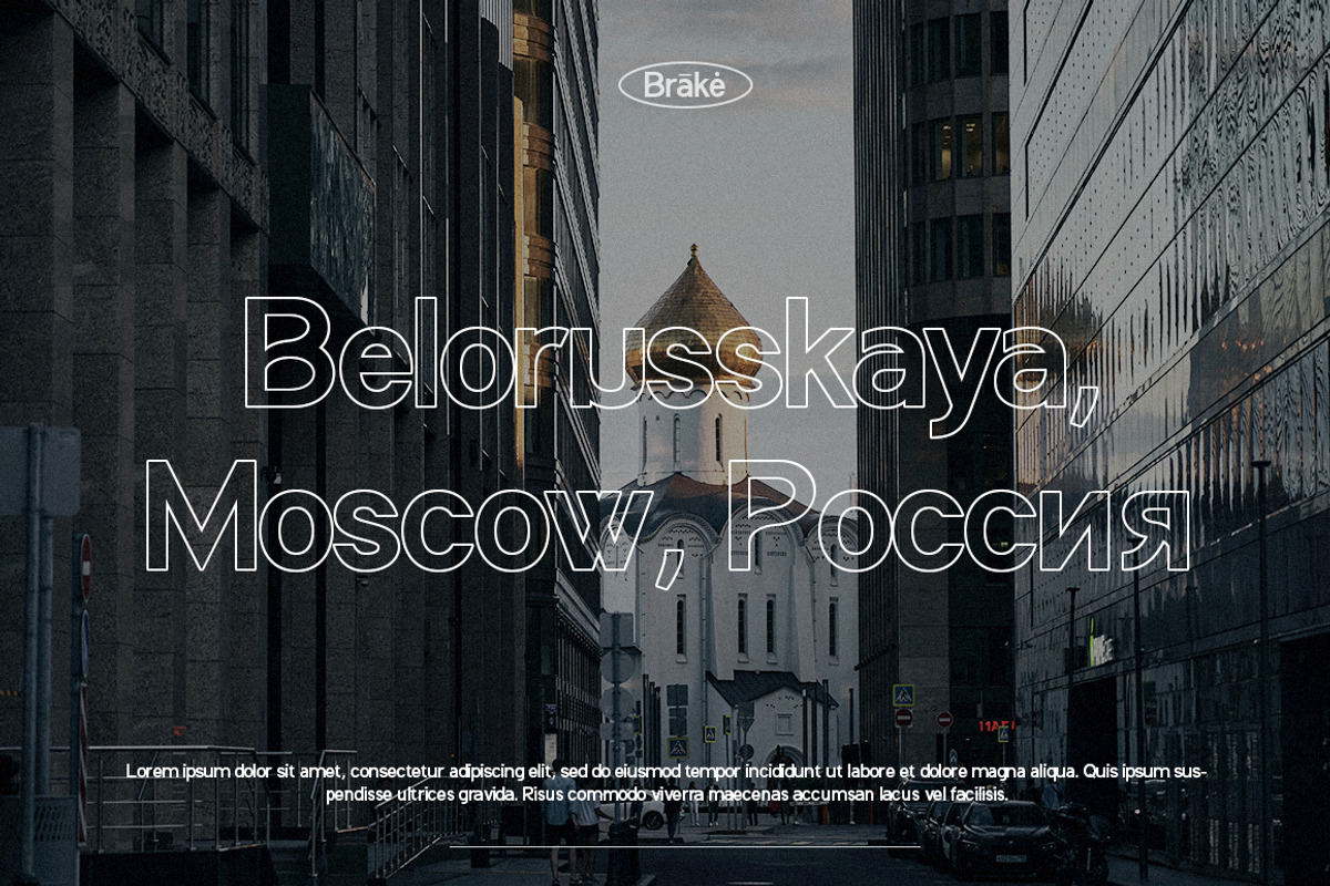 Brākė, a Sans Serif Font by Black Studio (Photo 8 of 16)