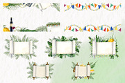 Sukkot Jewish Holiday Clipart, a Seasonal Illustration by Elena Malgina Clipart (Thumbnail 5 of 11)