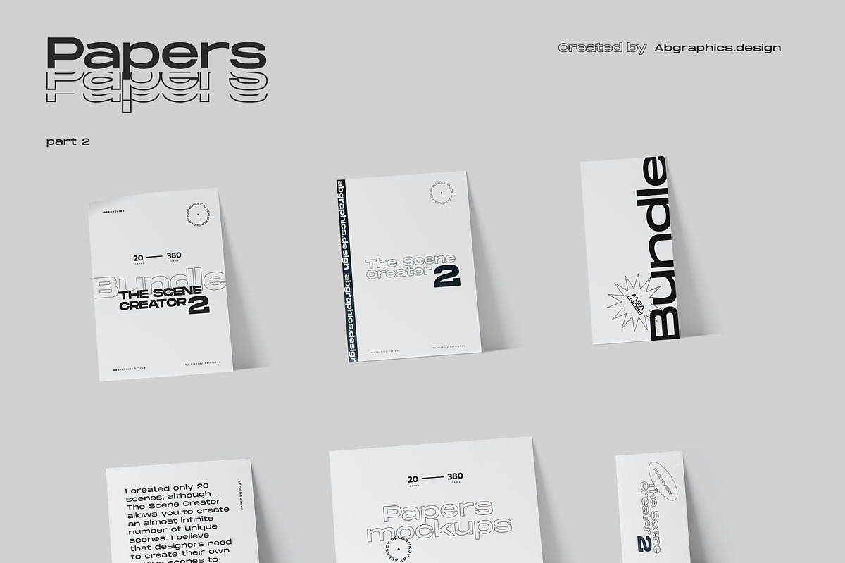 50%OFF The Scene Creator 2 - front, a Packaging Mockup by Creatoom (Photo 24 of 44)