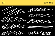 Hand Drawn Scribbles Vector Pack, an Outline Icon by Design by Barton (Thumbnail 7 of 11)