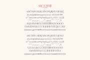 Arca Serif Modern Font, a Serif Font by elvinova (Thumbnail 9 of 9)
