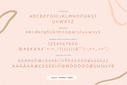 Golden hour | A hand drawn font, a Sans Serif Font by AngelinaKovel (Thumbnail 2 of 14)