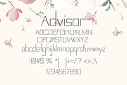 Advisor Summer Font, a Script Font by DmDesignsStoreArt (Thumbnail 2 of 2)