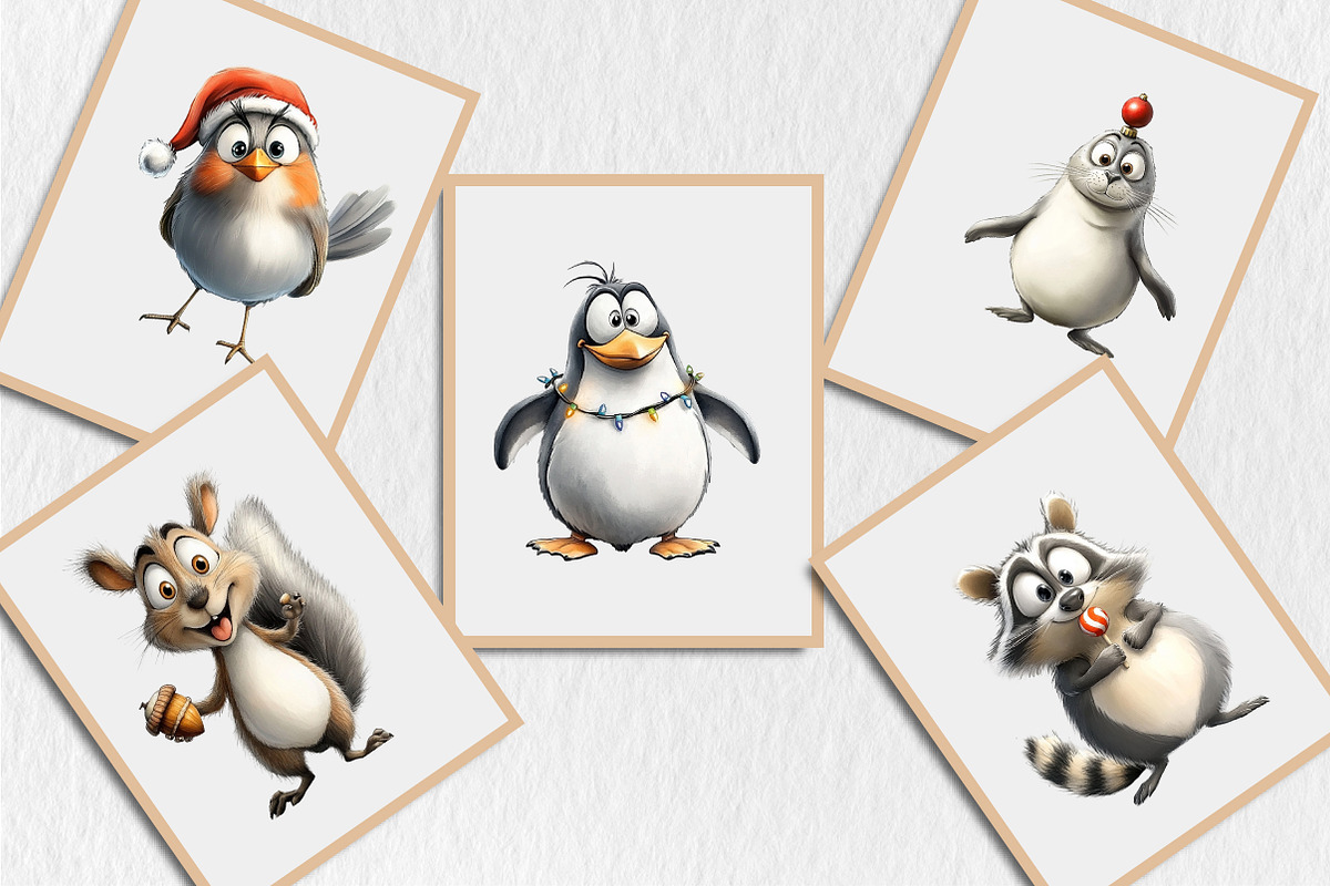 Quirky Animals PNG Clipart, a Seasonal Illustration by Rose Art (Photo 5 of 6)