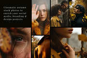 Moody Autumn Stock Photo Bundle, a Person Photo by Serenefeeling (Thumbnail 2 of 25)