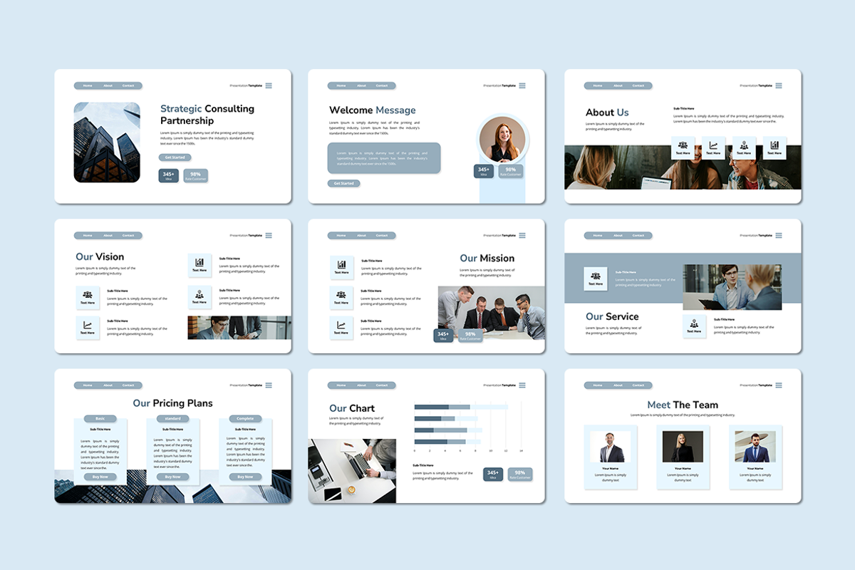 Strategic Consulting - Keynote, a Presentation Template by Iqsiart Studio (Photo 2 of 3)