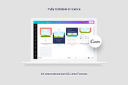 Senior Care Brochure Bifold Canva, a Brochure Template by artbart (Thumbnail 8 of 9)