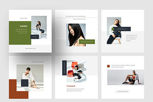Bold Minimal Instagram Post Template, a Social Media Template by Filip Studio