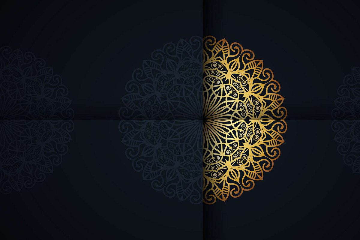 560+ Mandala Design Mega Collection, a Decorative Illustration by NJ Himel (Photo 99 of 289)