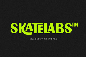 Skaters - Retro Font