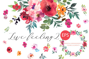 Live feeling 2. EPS version.